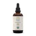 HerbEra Ashwagandha B120A אורגני Tincture | Alcohol-Free Extracts, High-Potency Herbal Drops