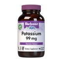 Bluebonnet Potassium Supplement Aspartate 99mg Essential Mineral Supplements for Electrolyte Balance - Non-GMO, Vegan, Kosher Certified, Gluten-Free, Soy-Free, Dairy-Free - 90 Veggie Capsules