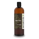 שמן הטבע Aloe Vera נוזלי 1x, 16oz, תמצית טהור Aloe עבור טיפוח העור, טיפוח שיער, ו- DIY טיפול אישי