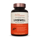 LiverWell Liverנקה, Rejuvenation, Metabolic Support - Liver Supplement for Liver Health w/Highly Bioavailable Milk Thistle Extract, N-Acetyl Cysteine, Alpha Lipoic Acid, Zinc, Selenium - 60s Capsavailable Milk