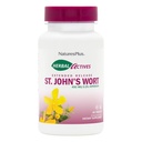 NaturesPlus Herbal Actives St John's Wort, Extended Release - 450 מ"ג, 60 טבליות טבעוניות - Vegetarian, Gluten-Free - 60 משרתים