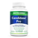 Enzyme Science Candidase Pro - אנזימים עיכול עם עיצוב פרוביוטיקה עבור Candida ניקויse ו Detox תמיכה לנשים ועבור גברים - בריאות Gut - Enzimas Digestivas - 84 קפסולות
