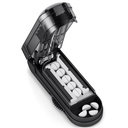 DEPAD Pill Cutter פיצולter עבור חיתוך גלולות מרובות, גלולת גלולת גלולות קטנות וקטנות עם Accurate Alignment, עבור לוחות קטנים או גדולים עם שארפ בטוח Blade