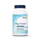 Nutra Biogenesis Sleep Factors - Sleep Aid תוסף למבוגרים עם מלטונין, Magnesium, Valan Root, GABA & L-theanine, Sleep & Rest Support - 60 Veggie כמוסות