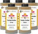 Trachea Sother Syrup 5PAK Hound Honey - Herbal Remedy טבעי עבור סימפטומים של Collapsed Trachea - Tastes Good - Easy to Administer (5 oz /ea)