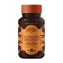 Herbs Etc. Ultimate גינזנג Softgels - תמיכה בפעילות גופנית רציפה - מסייע לבריאות המוח - תומך Daily Stamina לפעילות גופנית ואינטלקטואלית - Gluten-Free - 30 Softgels (30 משרתים)