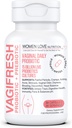 VAGIFRESH Vaginal Probiotics, pH Balance, Prebiotics & Lactobacillus. תוספת בריאות וטרינרית של נשים - בריאה Vaginal Odor & פלורה, 30 Count.