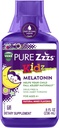 6CKS PURE Zzzs Kidz, Melatonin Sleep Aid for Kids and Children, Helps Your Child Fall Asleep, Low Dose Melatonin, ברי פלאמור, 8oz