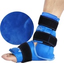 Atsuwell Ankle Ice Pack Wrap, Reusable Ice Pack for Ankle, Large Gel Cold Pack Foot for Cold Compression, גמישות Heel Gel Pack עבור גברים נשים, רגיעה