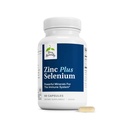 Terry Naturally Zinc Plus Selenium - Immune & Respiratory Health Supplement - Mineral Supplement with Zinc Bisglycinate Chelate - Formula with Selenium for Cellular Health Support - 60 Capsules