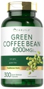 Carlyle Green Coffee Bean Extract | 8000 מ"ג | 300 קפסולות | Non-GMO וגלוטן חינם פורמולה | Herb מסורתי תוספת