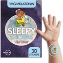 AVEELA Sleep Patches לילדים עם מלטונין | עזרה טבעית | Calm ו-Break Patch to Sleep Better
