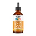 BIOרי ילדים NDF Tummy, Raspberry - 4 oz (120 mL) - 11-Strain Probiotic - תומך התגובה Immune ב GI Tract - Non-GMO, טבעוני, Gluten Free - Approx. 120 משרתים