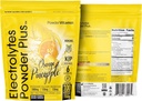 אבקהVitamin אלקטרוליט אבקת פלוס (100 משרתים) Orange Pineapple Electrolyte אבקת Zero Calorie, Keto, 0 סוכר, No Maltodextrin, 1000mg Potassium, 120 מ"ג Calcium, 120 מ"ג מגנזיום, אבקת hydrtion, אבקת כביסה