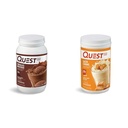 Quest Nutrition Chocolate Milkshake חלבון אבקה, 22g חלבון, 1g Sugar, Low Carb, Gluten Free, 3 פאונד, 43 ליטרים ו- Salted Karamel אבקת חלבון; 26g חלבון; 1g סוכר; Low Carb; Gluten Freeten Freeten, 3 פאונד, 3 פאונד, 43 ליטרים ו- Salted Karamel אבקת חלבון; 26g; 1g Sugar; נמוך פחמימות; Gluten Free carb; Gluten חינם