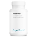 SuperSmart Bioperine 30 מ"ג ליום (95% פיפרין) - Black Pepper לחלץ תוסף - Absorption Enhancer - Digestive Enzymes Support