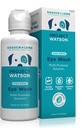 פרויקט ווטסון עין כביסה לכלבים, Help Remove Tear Stains & Support Eye Health, Gentle pH Balanced Formula כדי לעזור להפחית את הסיכון של זיהומים, ריח חינם, 4 Fl Oz