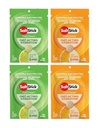 SaltStick FASTCHEWS® Resealable, Variety 4 Pack של Tart Orange & Zesty Lemon-Lime