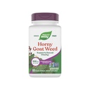 Nature's Way Hory Goat Weed Premium Extraction מיני, * Non-GMO, טבעוני, 60 קפסולות