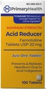 הקטנת כוח מקסימלית Famotidine 20mg Tablets, 100Count