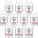 Potassium Iodide 65 מ"ג KI תוסף | 600 טבליות Iodide של Potassium Iodide; (קיצור טווח השימוש רק) טבליות פוטאסום לתמיכה Thyroid