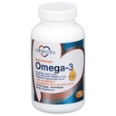 אומגה 3 תוספת כוח + ויטמין D3, Triglyceride טופס, 1300 מ"ג אומגה 3, 600 DHA / 600 EPA, עם 600 IU ויטמין D3