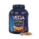 Vega ספורט אבקת חלבון טבעוני + Recovery - 30g צמחי מבוסס חלבון לשרת, בוטנים בוטנים, 45 משרתים, 5g BCAAs, Probiotics, NSF מוסמך, עבור שקדס & Smoothies, 4.2lbs (Packaging May Vary)