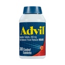 Advil Pain Reliever ו- Fever להפחית, טיפול בכאב עם Ibuprofen 200 מ"ג עבור כאבי ראש, כאבי גב, כאב חד סטריפי ו- Joint Pain Relief - 300 טבליות Coated