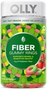 OLLY סיבים טבעות חניכיים, 5g Prebiotic סיבים, FOS (Fructo-oligosaccharides), תמיכה עיכול, ברי מילון