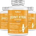 תוסף תמיכה מתקדם של Xtra - חיזוק משותף פורמולה עם Glucosamine, Chondroitin, Turmeric, MSM & Boswellia לבריאות משותפת ו Cartilage, גמישות, ניידות ונוחות (Pack של 3)