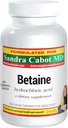 Pure Betaine HCL תוספי קפסולות - Betaine HCL 100 Chlorocaps