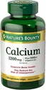 Nature's Bounty Calcium Plus ויטמין D 1200 מ"ג, 120 Softgels (Pack of 2)