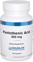 דאגלס מעבדות Pantothenic Acid 500 מ"ג | ויטמין B5 לתמיכה בייצור אנרגיה סלולרית ומטבוליזם* | 100 קפסולות