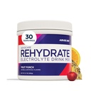 AdvoCare Rehydrate - Electrolyte Drink Mix - כולל Magnesium, Sodium, Potassium & Calcium - Antioxidant & Amino Acid Fortified - תמיכה הידרה & Recovery - פירות Punch, 12.7 oz oz