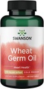 Swason Cold-Pressed Wheat Germ Oil 1130 מיליגרם 60 Sgels