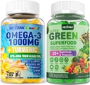 אומגה 3 טבעוני + Super Greens Gummies