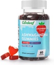 טבעוני Ashwagandha Gummies-3000mg High Potency Ashwagandha Root Extracted עם ויטמין D2 | Strawberry Flavor