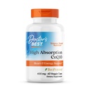 התמיכה הגבוהה ביותר של הדוקטור CoQ10, Heart & Energy Support, USP מאומתת באופן טבעי CoQ10, non-GMO, Gluten Free, Soy Free, 60 Veggie Caps