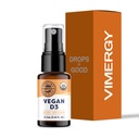 Vimergy Vegan D3 - הטבות Immune function * - USDA מוסמך אורגני, טבעוני, Gluten-Free - 1000IU / משרתים, 96 משרתים