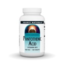 מקור טבעי Pantothenic Acid 500 מ"ג ויטמין B-5 Dietary תוסף - 100 טבליות