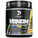 DRAGON PHARMA Venom Extreme Potency Pre-Workout, לייזר Sharp Focus + אנרגיה, Intense Performance, Ingredients for Enhanced Veodilation & Endurance (פרי תשוקה)