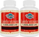 Lumbrokinase 200 מ"ג (Max Activity 1,500,000 LKU) - תוסף Lumbrokinase Enzymes, יעיל יותר מאשר Nattokinase - 90 קפסולות (2 בקבוקים)
