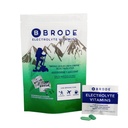 Brode אלקטרוליט ויטמין - Portable Zero-Sugar Electrolyte Tablets - No Gross Flavor - for Sports, Nightlife, Jetlag, 5 Essential Electrolytes + 9 ויטמינים