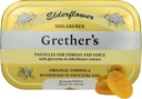GRETHER'S Sugarfree Elderflower Pastilles Remedy for Dry Mouth Relief - Soothing גרון וסאונד בריא - מתנה עבור זמרים - 1-Pack - 2.1 oz.