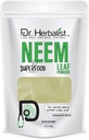 Dr. Herbalist Neem Leaf אבקת 200g - Azadirachta Indica for Skin, Hair & Total Wellness - 100% טבעי, טבעוני ידידותי ו Cruelty-Free