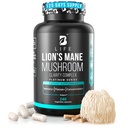 קפסולות Mane Mushroom - Memory, Focus & Clarity - Nootropic Brain Supplement with Ashwagandha, Thiamin (B1), Magnesium L-Threonate - Cognitive and Brain Support for Mental Energy, 240 Capsagandha, Thiamin (B1), Magnesium L-Threonate - Cognitive Support for Mental Energy, 240 Capsass Capsgandha, 240 Capsass