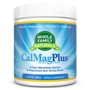 אבקת Calcium Magnesium - CalMag Plus עם ויטמין C & D3 - Gluten Free, non GMO - Natural Calm Cal Mag Drink - Cal-Mag עבור השרירים - Calm Sleep Magnesium Drink - Calcium תוסף