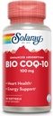 SOLAרי Bio CoQ-10 100 מ"ג | הגדלת Absorption | ויטמינים A & E | בריאות הלב והאנרגיה התאית (30 CT)