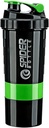 חלבון Shaker Bottle - Shaker Bottles forחלבון Mixes with Whisk Ball, 2 Storage Shaker Cups for Protein Shakes, Shaker Cup, Milkke Bottle, חלבונים Shaker, גביעי בקבוק Shaker לאימון