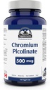תוספי פסגה, Chromium Picolinate 500 Mcg, 150 Veggie Caps, סדרה מקצועית